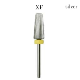 New 5 IN 1 Tapered Carbide Nail Drill Bits Two-Way Carbide Bit Drill Accessories Milling Cutter for Manicure Left and Right Hand