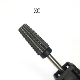 New 5 IN 1 Tapered Carbide Nail Drill Bits Two-Way Carbide Bit Drill Accessories Milling Cutter for Manicure Left and Right Hand