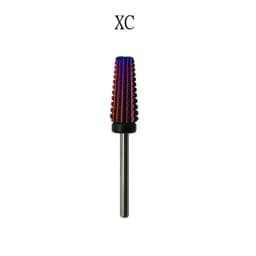 New 5 IN 1 Tapered Carbide Nail Drill Bits Two-Way Carbide Bit Drill Accessories Milling Cutter for Manicure Left and Right Hand