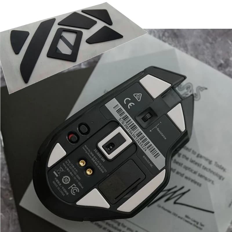 New 1 Set/Pack Mouse Skates Mouse Feet for Razer Basilisk Ultimate Mouse Glides Curve Edge