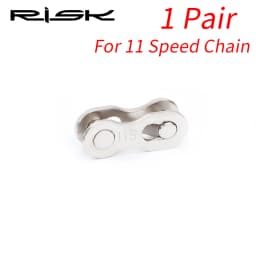 RISK Bike Chain Quick Link MTB Road Bike Chain Missing Quick Connector Connecting Master Link for 6 7 8 9 10 11 12S Speed Chain