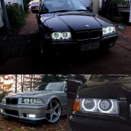 for BMW 3 series E36 316i 318i 318is 320i 323i 325i 328i 318tds 1990-2000 Excellent Ultra bright CCFL Angel Eyes kit Rings