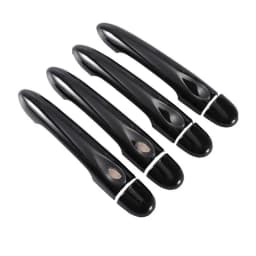 For Renault Megane 3 MK3 III 2008 2009 2010 2011 2012 2013 2014 2016 Glossy Black Car Door Handle Cover Trim Styling Accessories