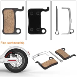 1/3Pairs Disc Ceramic Semi-Metallic Brake Pad For INOKIM OX for Dualtron 3 Electric Scooter ZOOM XTECH HB100 Hydraulic Brake MTB