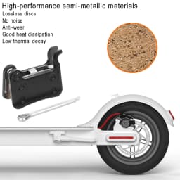 1/3Pairs Disc Ceramic Semi-Metallic Brake Pad For INOKIM OX for Dualtron 3 Electric Scooter ZOOM XTECH HB100 Hydraulic Brake MTB