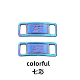 2pcs/pair Shoelace Buckle Metal Shoelaces AF1 Shoelaces buckle Accessories Metal Lace Lock DIY Sneaker Kits Metal Lace Buckle