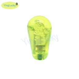 Happ American Style Topball Crystal Clear Knob, Neo Geo, American Arcade Joystick Ball Top Sanwa Joystick, Game Stick, Handle