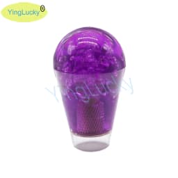 Happ American Style Topball Crystal Clear Knob, Neo Geo, American Arcade Joystick Ball Top Sanwa Joystick, Game Stick, Handle