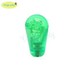 Happ American Style Topball Crystal Clear Knob, Neo Geo, American Arcade Joystick Ball Top Sanwa Joystick, Game Stick, Handle