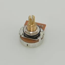 1 Piece 3/8" Brass Short Long Split Shaft Potentiometers Pots 250K 500K Option for Electric Guitar and Bass Tone Volume Parts