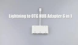 For Lightning to USB OTG Adapter for ipad iPhone14 13 12 11 Pro mini xr 8 7 to Read transfer data Connect external USB device