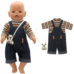 Baby Doll Dress 43cm For 17" Girl Doll Summer Outwear Accessories