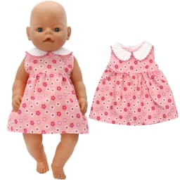 Baby Doll Dress 43cm For 17" Girl Doll Summer Outwear Accessories