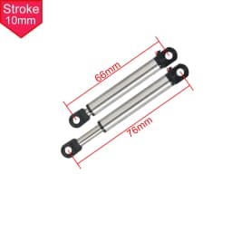 Metal Electric Push Rod Simulation Cylinder 30/50/80/100/130mm Travel 3 ~ 6V Pushrod For RC Car Excavator DIY Model Accessories