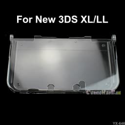 8models 1pc Plastic Clear Crystal Protective Hard Shell Skin Case Cover For GBA SP NDSL DSI NDSi XL 3DS XL New 3DS XL LL Console