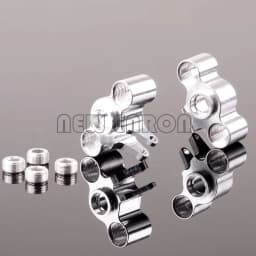 NEW ENRON 2Pcs Aluminum Steering Hub Carrier(L/R) 7034 RC CAR 1/16 For RC Traxxas 1:16 E-Revo VXL Slash 4WD Summit VXL