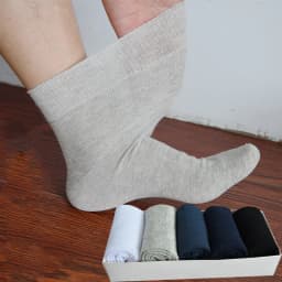 Brothock New Prevent Varicose Veins Socks Diabetics Patients Cotton Material Loose Plus Size Prue Color High Elasticity Socks