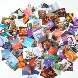 The New 400pcs/pack Lightweight Paper Vintage Craft Paper Mini Book DIY Scrapbooking Art Collage Photo Album Decor Supplies