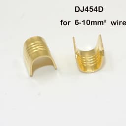 100/200/500/Pcs U-Shaped Copper Wire Crimps H62 Brass Wire Buckle Fascia Butt Terminal Quick Connect 454TABC 452 453 0.2-10mm2