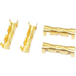 100/200/500/Pcs U-Shaped Copper Wire Crimps H62 Brass Wire Buckle Fascia Butt Terminal Quick Connect 454TABC 452 453 0.2-10mm2