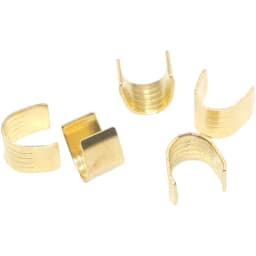 100/200/500/Pcs U-Shaped Copper Wire Crimps H62 Brass Wire Buckle Fascia Butt Terminal Quick Connect 454TABC 452 453 0.2-10mm2