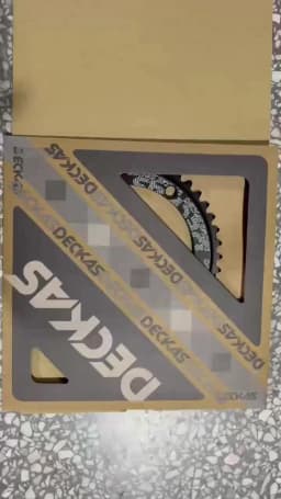 Deckas 144BCD Chainring 44T 46T 48T 50T 52T 54T 56T Single Chainring Large Teeth For TMB Bike
