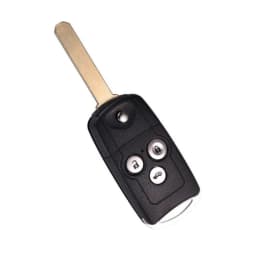 YIQIXIN Modified Flip Car Key 2/3/4 Buttons Shell For Honda Civic Dio Fit Crv HRV Accord Odyssey Jazz Replacement Folding Cover