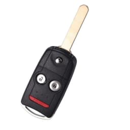 YIQIXIN Modified Flip Car Key 2/3/4 Buttons Shell For Honda Civic Dio Fit Crv HRV Accord Odyssey Jazz Replacement Folding Cover