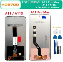 6.53"Original UMIDIGI A11 / A11Pro Max LCD Display and Touch Screen Digitizer Assembly Replacement for UMIDIGI A11s LCD Sensor