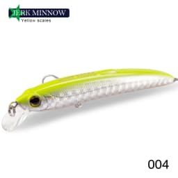 Hunthouse Saruna Minnow Lure Floating Jerkbait 90/125/147mm Wobbler Hard Bait Fishing for Seabass Saltwater Pike Fish Tackle