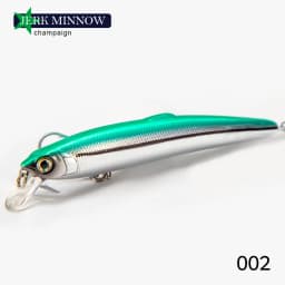 Hunthouse Saruna Minnow Lure Floating Jerkbait 90/125/147mm Wobbler Hard Bait Fishing for Seabass Saltwater Pike Fish Tackle