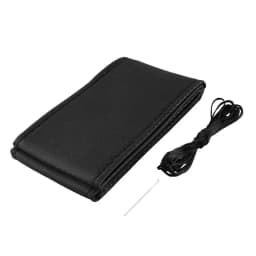 38cm DIY Car Steering Wheel Cover Fiber Leather with Needle Braid on Steering Wheel SkidProof Car Styling Interior Accessorie
