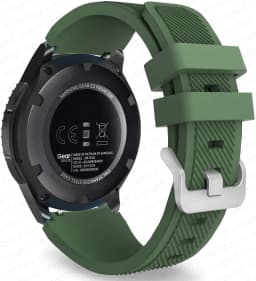 20mm 22mm watch Band for Samsung Galaxy Watch 3/4/46mm/42mm/active 2/Gear s3 Frontier/S2/Sport silicone bracelet Galaxy 5/5 pro