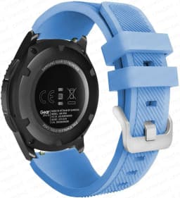 20mm 22mm watch Band for Samsung Galaxy Watch 3/4/46mm/42mm/active 2/Gear s3 Frontier/S2/Sport silicone bracelet Galaxy 5/5 pro