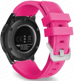 20mm 22mm watch Band for Samsung Galaxy Watch 3/4/46mm/42mm/active 2/Gear s3 Frontier/S2/Sport silicone bracelet Galaxy 5/5 pro