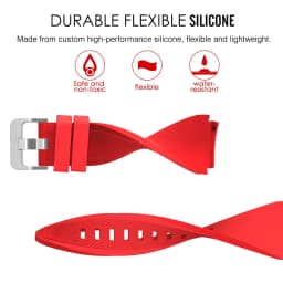 20mm 22mm watch Band for Samsung Galaxy Watch 3/4/46mm/42mm/active 2/Gear s3 Frontier/S2/Sport silicone bracelet Galaxy 5/5 pro