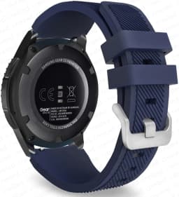 20mm 22mm watch Band for Samsung Galaxy Watch 3/4/46mm/42mm/active 2/Gear s3 Frontier/S2/Sport silicone bracelet Galaxy 5/5 pro