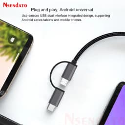 Mirascreen LD36 Wire HD Streaming Display TV Stick Dongle USB Type C Cable Plug Play Mirroring Screen for Andriod HDTV