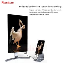 Mirascreen LD36 Wire HD Streaming Display TV Stick Dongle USB Type C Cable Plug Play Mirroring Screen for Andriod HDTV