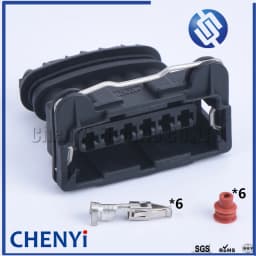 2 sets EFI 2 3 4 5 6 pin Fuel Injector Automotive waterproof connector EV1 282189-1 282191-1 282192-1 282193-1 282767-2