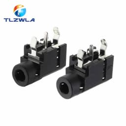 10PCS PJ-314A 3.5Mm Dual Channel, Stereo Audio Headphone Socket PJ-314 Mono Channel 3Pin Audio Connector