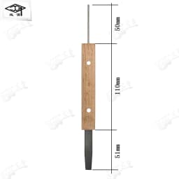 Piano Tuning Tool Tuning Maintenance 1505 Key Hole Bracer Key Hole Cork Piercing Tweener