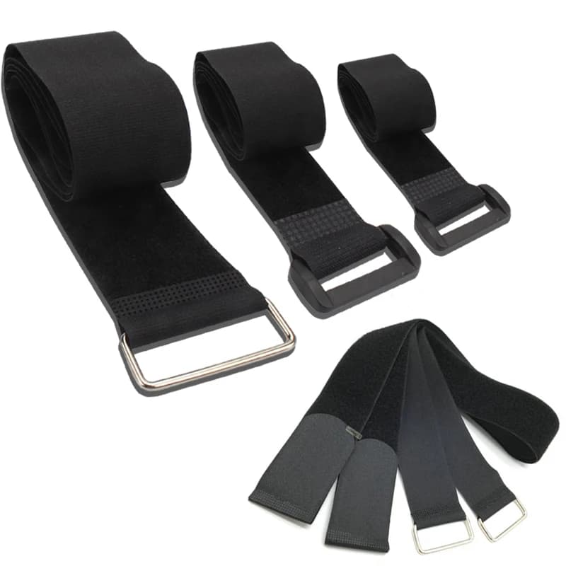 100*5 Cm Nylon Cargo Straps Hook and Loop Fastener Ratchet Belt Luggage Holder Fastener for Motorcycle Bike Outdoor Camping Bags
