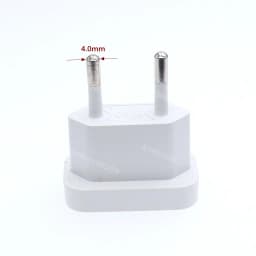 US China To European EU Travel Adapter With Safety Shutter Germany Power Wall Plug Connector Adaptor