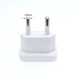 US China To European EU Travel Adapter With Safety Shutter Germany Power Wall Plug Connector Adaptor