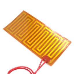 Any Sizes Custom 12V/24V DC Flexiable Eeletric Polyimide Film Heater Heating Element for Electrical Wires Oil Tank 3D Print
