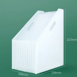 Multi-layer Standing Test Paper Bag Vertical Organ A4 Data Storage Desk Organizers Office Portable Folder School Stationery