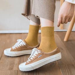 Cotton Women Short Socks Solid Young Casual Fashion Soft Elastic Endurable Breathable Crew Harajuku Socks Girl 4 Seasons