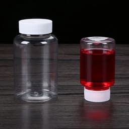 10PCS 15ml/20ml/30ml/100ml Plastic PET Clear Empty Seal Bottles Solid Powder Medicine Pill Vial Container Reagent Packing Bottle