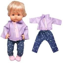 Reborn Baby Doll Clothes 35cm Pants for 38cm Nenuco Ropa Y Su Hermanita Doll Outfit